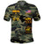 (Custom Text and Chapter) Buffalo Soldiers Polo Shirt Camouflage American Heroes BSMC LT13 - Wonder Print Shop