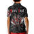 Custom Canada Wolf Polo Shirt KID Haida and Maple Leaf LT13 - Wonder Print Shop