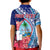 Custom Chamorro Guam Polo Shirt KID Happy Liberation Day Latte Stone LT13 - Wonder Print Shop