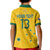 (Custom Text and Number) Australia Soccer Polo Shirt KID World Cup Football 2022 Socceroos with Kangaroos LT13 - Wonder Print Shop