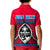 Custom Chamorro Guam Polo Shirt KID Latte Stone Red Polynesian Haligi LT13 - Wonder Print Shop