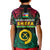 Shefa Province Polo Shirt KID Vanuatu Pig Tusk Polynesian Flag Style - Wonder Print Shop