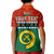 Custom Penama Province Polo Shirt KID Vanuatu Pig Tusk Polynesian Flag Style - Wonder Print Shop