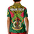 Custom Vanuatu Rugby Polo Shirt KID Coat Of Arms Polynesian Pattern - Wonder Print Shop