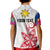 Custom Philippines Polo Shirt KID Sun Filipino Polynesian mix Flowers Special Vibe LT13 - Wonder Print Shop