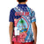 Chamorro Guam Polo Shirt KID Happy Liberation Day Latte Stone LT13 - Wonder Print Shop