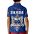 Toa Samoa Rugby Polo Shirt Siamupini Proud Blue LT13 - Wonder Print Shop