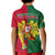 Portugal Football Polo Shirt KID Campeao Football 2022 Tie Dye Special LT13 - Wonder Print Shop