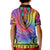 Custom Dashiki Polo Shirt Tie Dye KID African Pattern LT13 - Wonder Print Shop