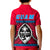 Chamorro Guam Polo Shirt KID Latte Stone Red Polynesian Haligi LT13 - Wonder Print Shop