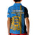 Estonia Polo Shirt KID Happy Estonian Independence Day With Coat Of Arms - Wonder Print Shop