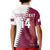 (Custom Text And Number) Qatar Football Polo Shirt KID Champions Qatari Al Janoub Stadium WC 2022 - Wonder Print Shop