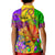 Custom Mardi Gras Polo Shirt 2023 Carnival Masks With Feathers - Wonder Print Shop