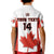 (Custom Text And Number) Canada Baseball Polo Shirt 2023 Canadian Maple Leaf Sporty - Wonder Print Shop