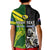 Custom Australia Kangaroos And All Black Rugby Polo Shirt Aboriginal Mix NZ Maori Fern - Wonder Print Shop