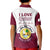 Qatar Polo Shirt KID Laeeb Mascot Football 2022 Welcome To Qatari - Wonder Print Shop