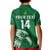 (Custom Text And Number) Saudi Arabia Football Polo Shirt KID Green Falcons Football 2022 - Wonder Print Shop