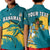 Custom Bahamas Polo Shirt Blue Marlin With Bahamian Coat Of Arms - Wonder Print Shop