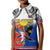 Philippines Polo Shirt Polynesian Filipino Pattern With Eagle - Wonder Print Shop