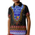 Cameroon Polo Shirt Atoghu Pattern Black Style - Wonder Print Shop