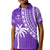 Fiji Rugby Sevens Polo Shirt Fijian 7s Tapa Polynesian Purple LT13 - Wonder Print Shop