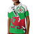 Wales Football Polo Shirt KID Come On Welsh Dragons With Celtic Knot Pattern - Wonder Print Shop