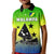 Malampa Province Polo Shirt Native Canoe Mix Vanuatu Pig Tusk Green Version - Wonder Print Shop