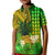 Hawaii Pineapple Polo Shirt Plumeria Frangipani Mix Tribal Pattern LT13 - Wonder Print Shop