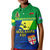 Custom Malampa Fiji Day Polo Shirt KID Vanuatu Polynesia mix Flowers LT13 - Wonder Print Shop