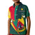 (Custom Text and Number) Cameroon Polo Shirt Map Cameroun Style Flag LT13 - Wonder Print Shop