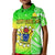 Custom Happy Mangaia Gospel Day Polo Shirt Cook Islands Coat Of Arms Polynesian Pattern - Wonder Print Shop