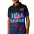 (Custom Personalise Text and Number) Toa Samoa Rugby Polo Shirt KID Uso Aso Uma Go Champions Blue LT13 - Wonder Print Shop