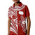 (Custom Text and Number) Rarotonga Cook Islands Polo Shirt Turtle and Map Style Red LT13 - Wonder Print Shop