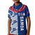 Toa Samoa Rugby Polo Shirt KID Siamupini Ula Fala Blue LT13 - Wonder Print Shop