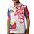 Custom Philippines Polo Shirt Sun Filipino Polynesian mix Flowers Special Vibe LT13 - Wonder Print Shop