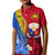 Custom Philippines Sampaguita Polo Shirt KID Special Polynesian Sun Filipino LT13 - Wonder Print Shop