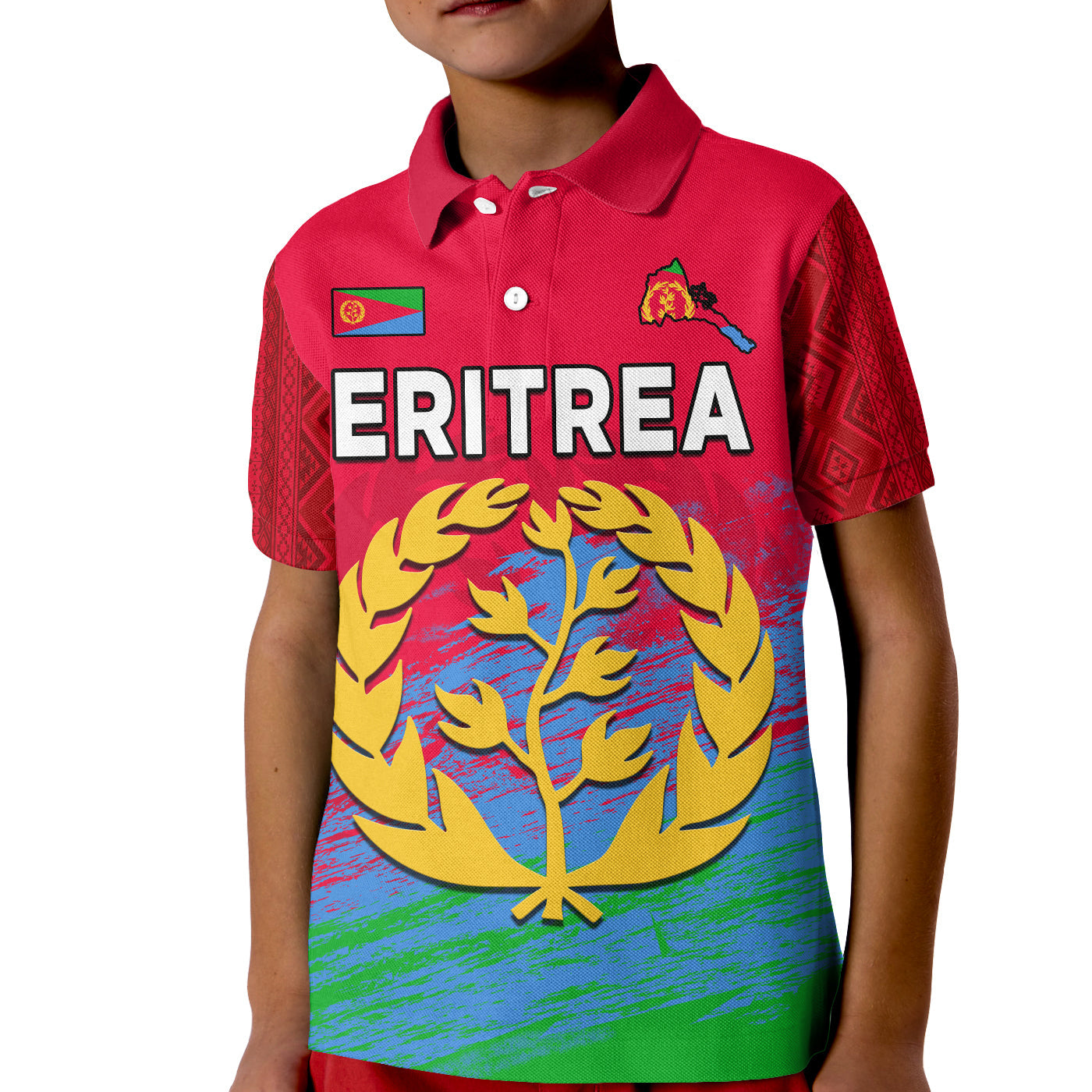 Eritrea Polo Shirt KID Eritrean Independence Day LT13 - Wonder Print Shop