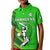 (Custom Text And Number) Pakistan Cricket Polo Shirt KID Go Shaheens Simple Style - Wonder Print Shop