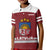 Latvia Hockey Polo Shirt 2023 KID Red Sporty Style - Wonder Print Shop