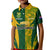 Australia Rugby and South Africa Rugby Polo Shirt Wallabies Mix Springboks Sporty - Wonder Print Shop