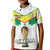 (Custom Text And Number) Senegal Football Polo Shirt KID Champions WC 2022 - Wonder Print Shop