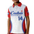 (Custom Text And Number) Cuba Polo Shirt Baseball Sporty Style - Wonder Print Shop