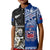 Custom All Black And Toa Samoa Rugby Polo Shirt NZ Maori Fern Mix Polynesian - Wonder Print Shop