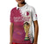 (Custom Text And Number) Qatar Football Polo Shirt KID Champions Qatari Al Janoub Stadium WC 2022 - Wonder Print Shop