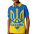 Ukraine Polo Shirt KID Stand With Ukrainian Simple Style - Wonder Print Shop