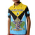 Saint Lucia Polo Shirt Happy 44 Years Of Independence - Wonder Print Shop