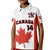 (Custom Text And Number) Canada Baseball Polo Shirt 2023 Canadian Maple Leaf Sporty - Wonder Print Shop