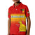 (Custom Text And Number) Zimbabwe Cricket Polo Shirt The Chevrons ODI Style - Wonder Print Shop