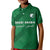 (Custom Text And Number) Saudi Arabia Football Polo Shirt KID Green Falcons Football 2022 - Wonder Print Shop