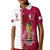 (Custom Text And Number) Qatar Football Polo Shirt KID Annabi Champions Proud WC 2022 - Wonder Print Shop